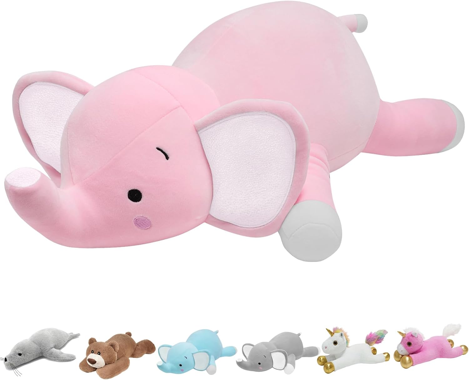 CSVBTRF 4.2lbs 23" Weighted Elephant Stuffed Animal