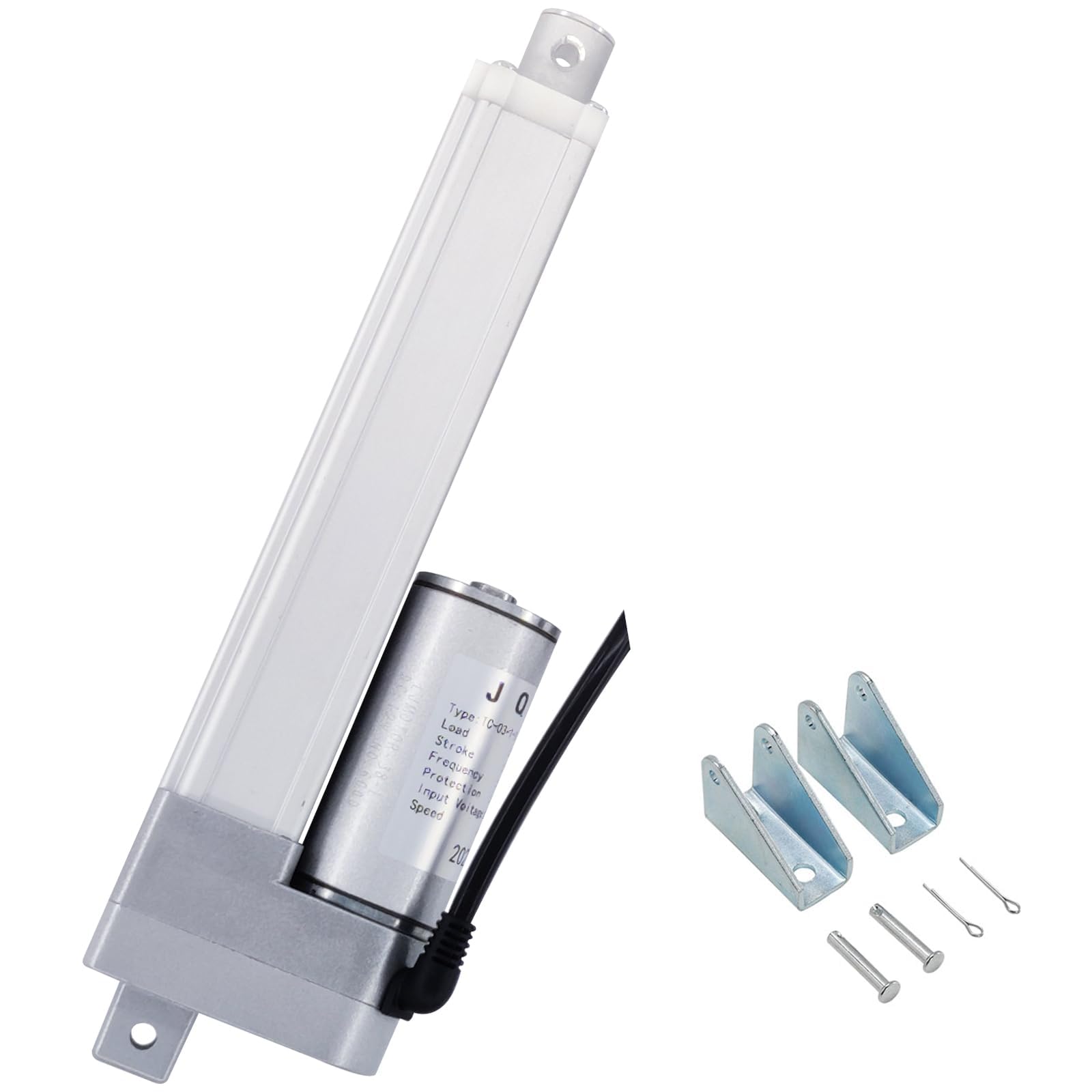 JQDML 12V High Speed Linear Actuator 66 lbs - 4 Inch Stroke IP54 Waterproof — Amazon image 22