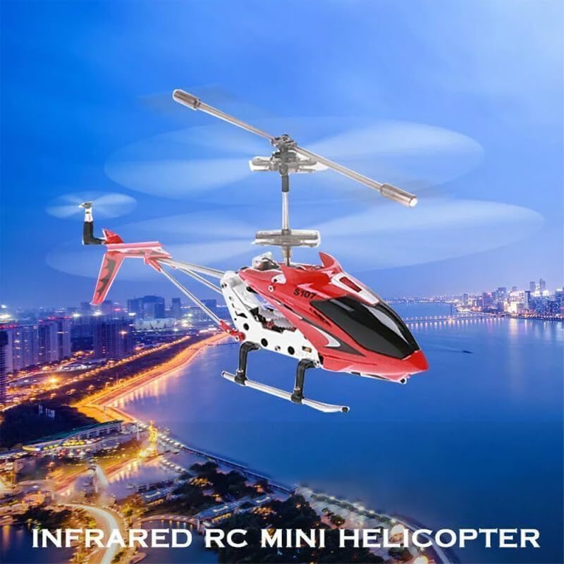 Image of New Remote Control Velocity Flying Helicopter with Unbreakable Blades, Infrared Sensors & Light, 2D /2.5D Transmitter Chargeable Helicopter Toy for Kids