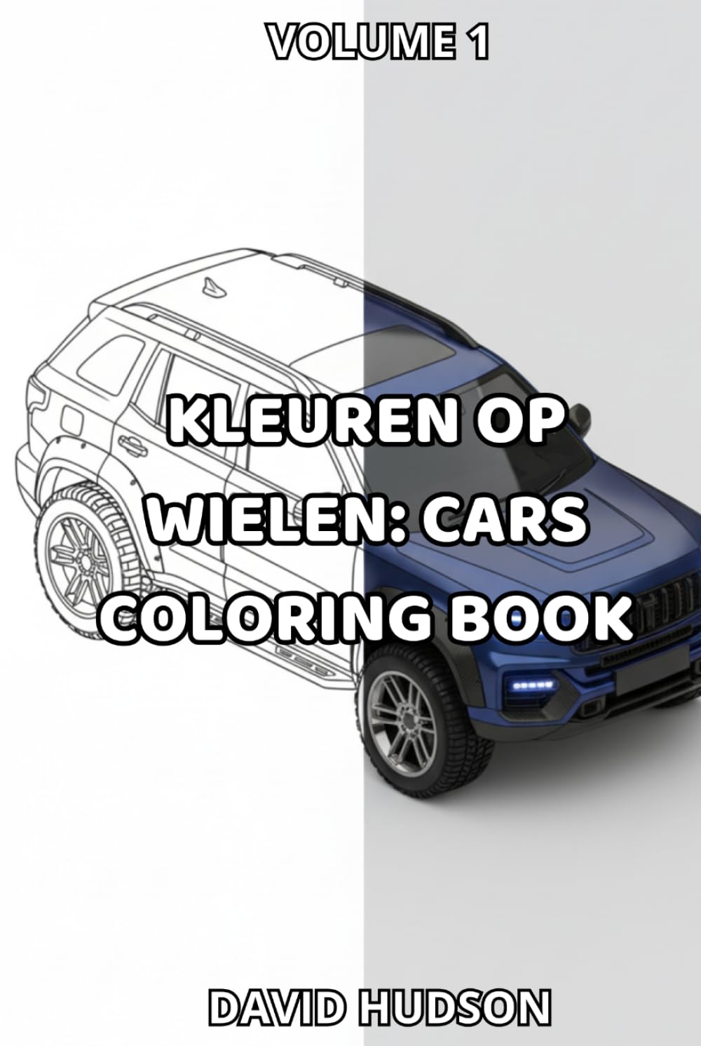 Cahier de coloriage Cars Kleuren op Wielen idéal pour occuper les enfants en voyage de vacances