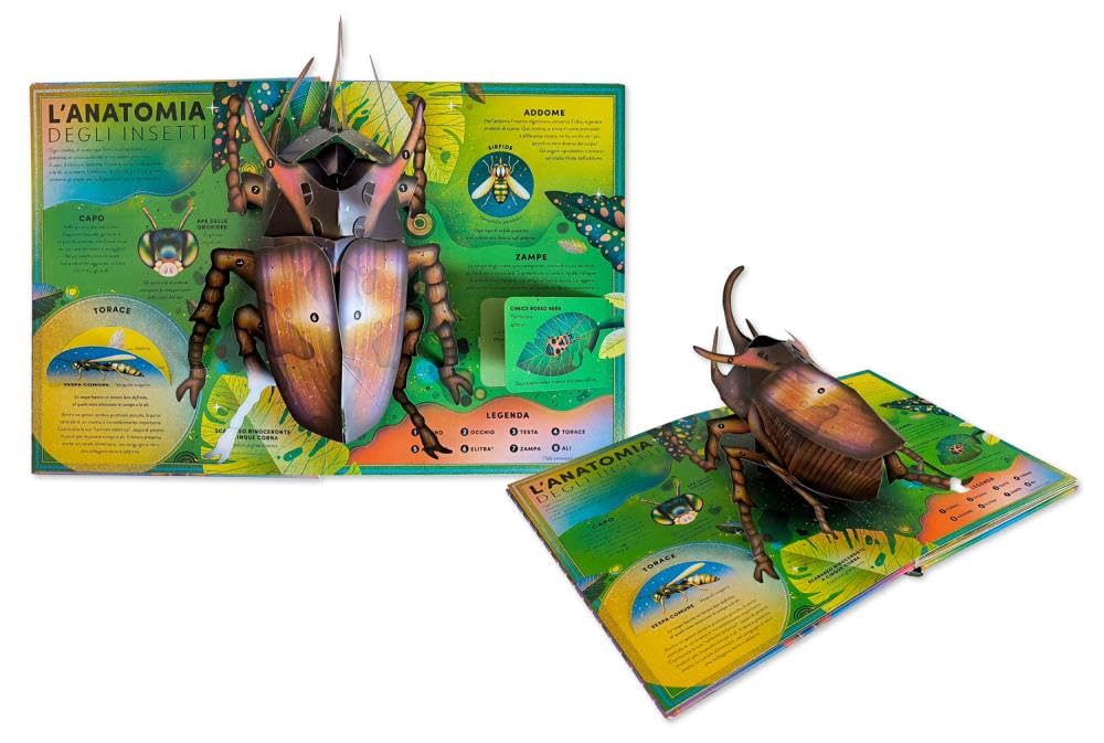 L'incredibile pop-up degli insetti e altri invertebrati. Ediz. a colori