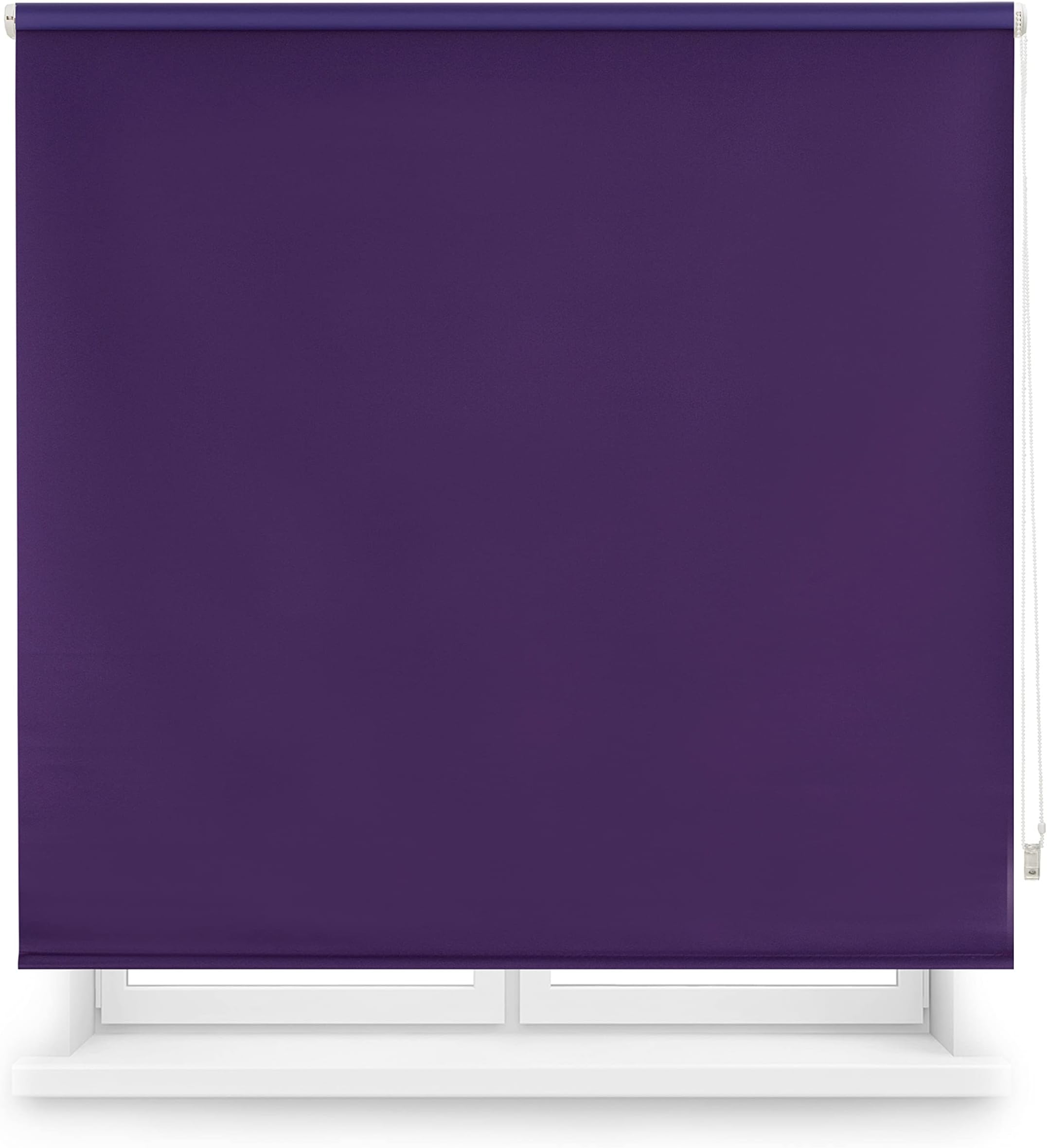 Blindecor Draco - 100 Percent Opaque Roller Blind, 100x230 cm, Violet