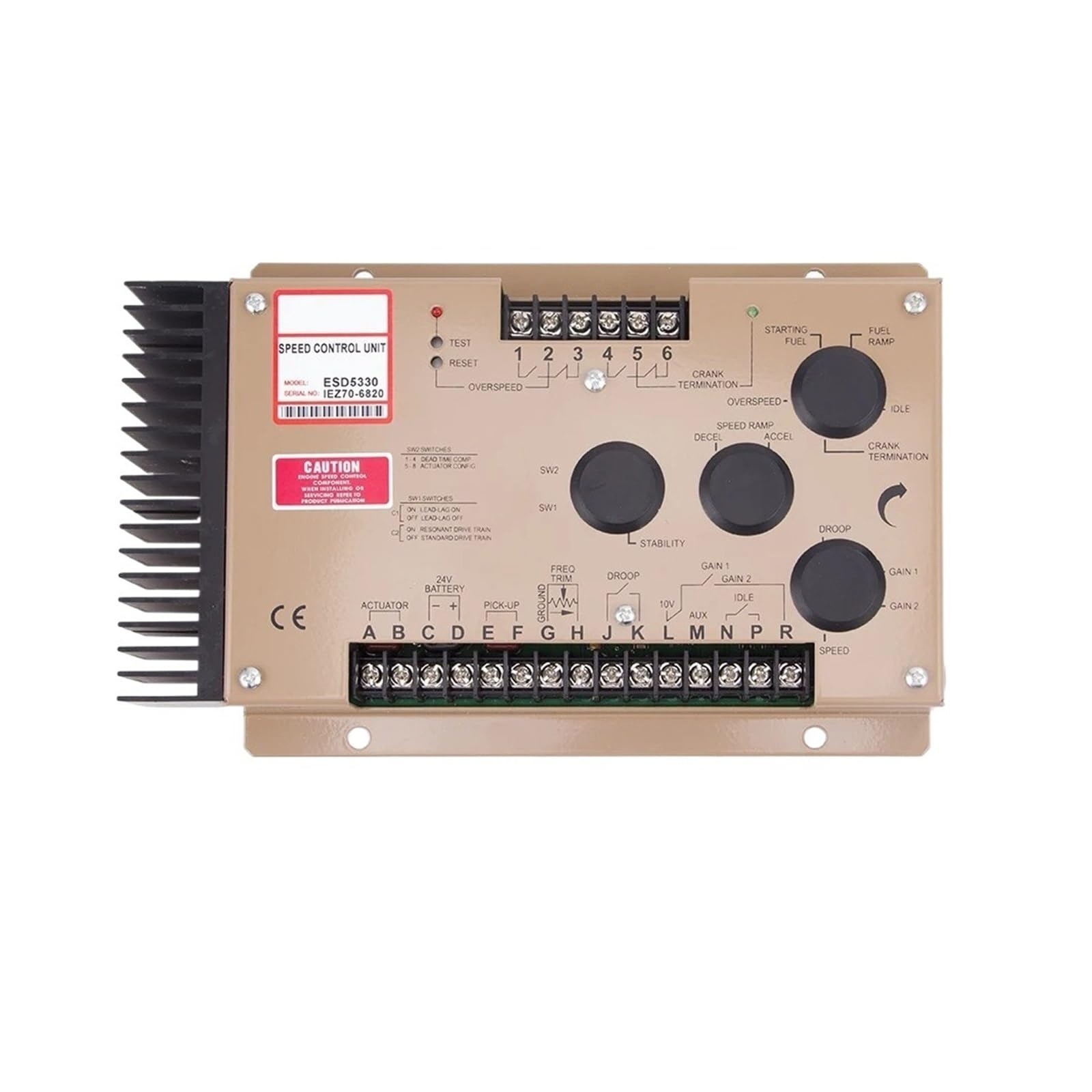GTGFCSP ESD5330 engine speed controller speed control board module