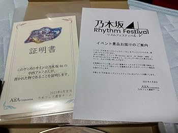 Amazon.co.jp: 乃木坂46 中西アルノ 直筆サイン入り 飾り絵皿 入賞品 Amazon.co.jp: 乃木坂46 中西アルノ 直筆サイン入り 飾り絵皿 入賞品