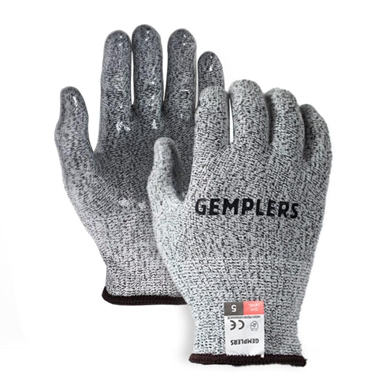 Gempler's Cut Resistant Glove with Silicon Grip (Large)