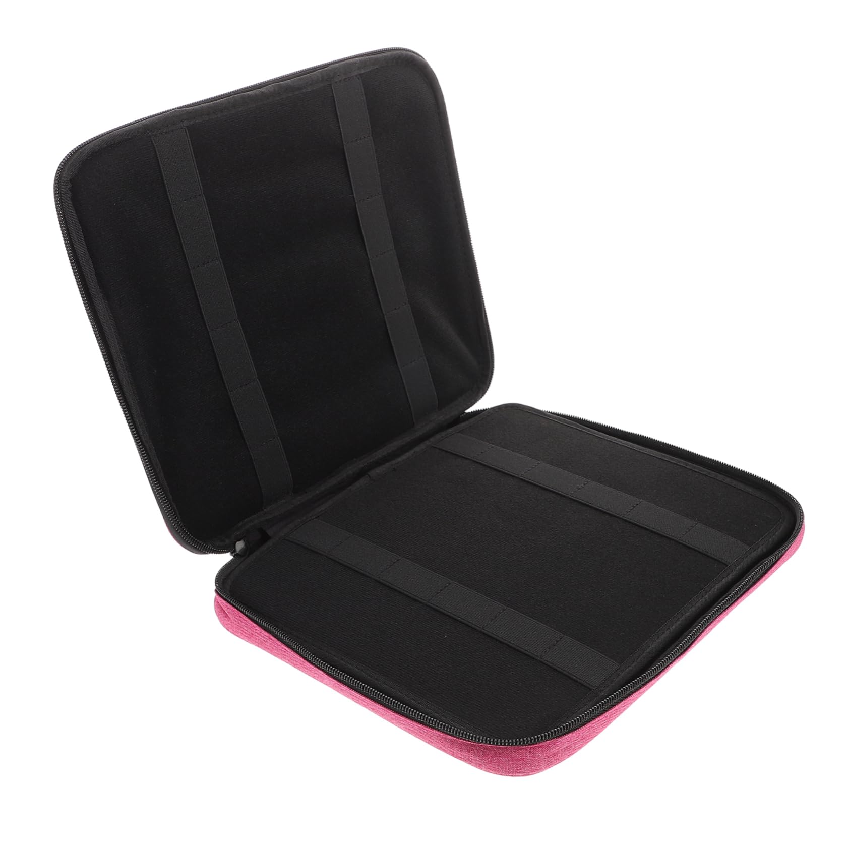 COLLBATH Watch Band Storage Bag Pouch 48-slot Portable Travel Watch Strap Organizer Case Smartwatch Band Holder With Numbered Slots Polyester Purple