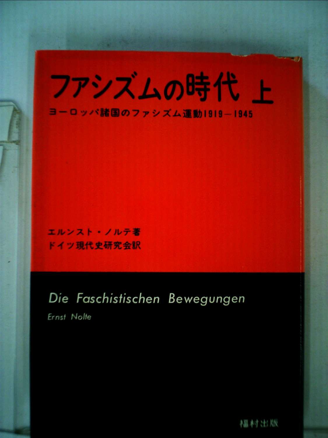 ファシズムの時代〈上〉―ヨーロッパ諸国のファシズム運動 1919-1945