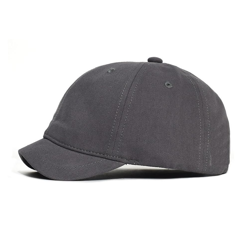 AgturberMen's Short Brim Baseball Cap Quick Dry Lightweight Breathable Adjustable Unstructured Dad Hat