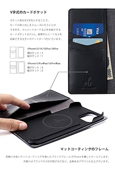 Amazon.co.jp: ABBI SIGNATURE iPhone 16 Pro ケース 日本製
