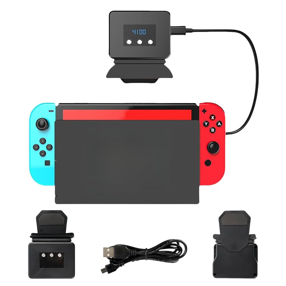 Nintendo Switch 本体 青/赤 Joy-Con ドッグ 冷却ファン Nintendo Switch用 冷却ファン ニンテンドー スイッチ 用 排熱