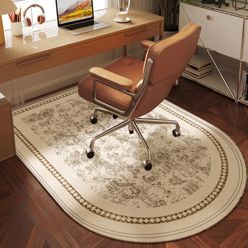 Tapis de protection de sol minimaliste pour bureau et maison élégant