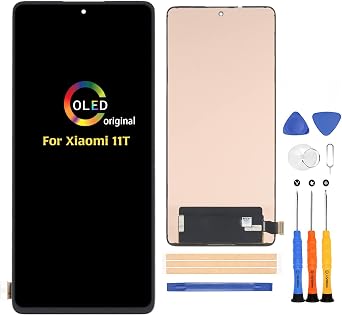 OLED for Xiaomi 11T 6.67 inch Screen ReplacementOriginal Touch Screen and Digitizer Assembly Parts for 21081111RG LCD Display with Tools