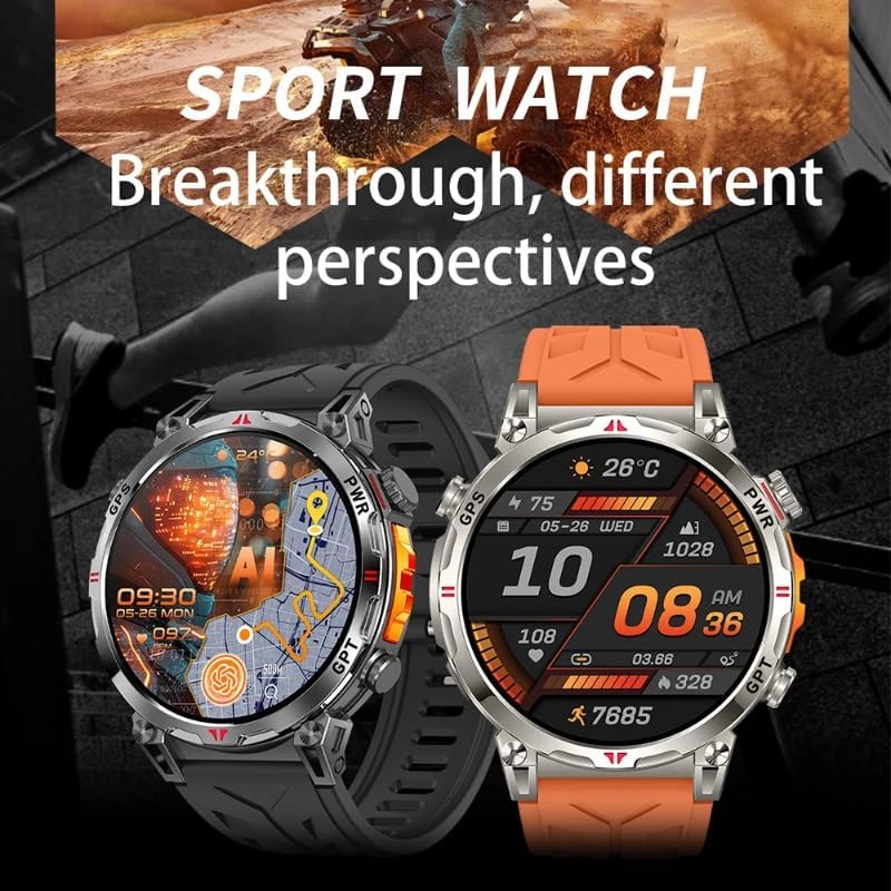 JINSHANGZI KC93 Smart Watch with two color variants