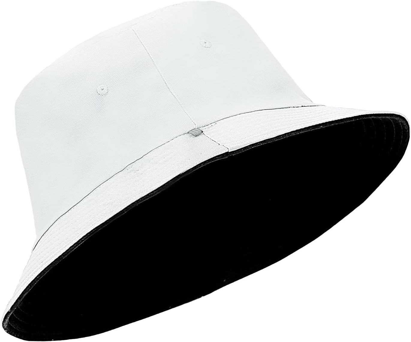 Oversize XXL Cotton Bucket Hat, Unisex Reversible Trendy Fisherman Hats, Double Side Wear Fishing Hat Summer Sun Hat