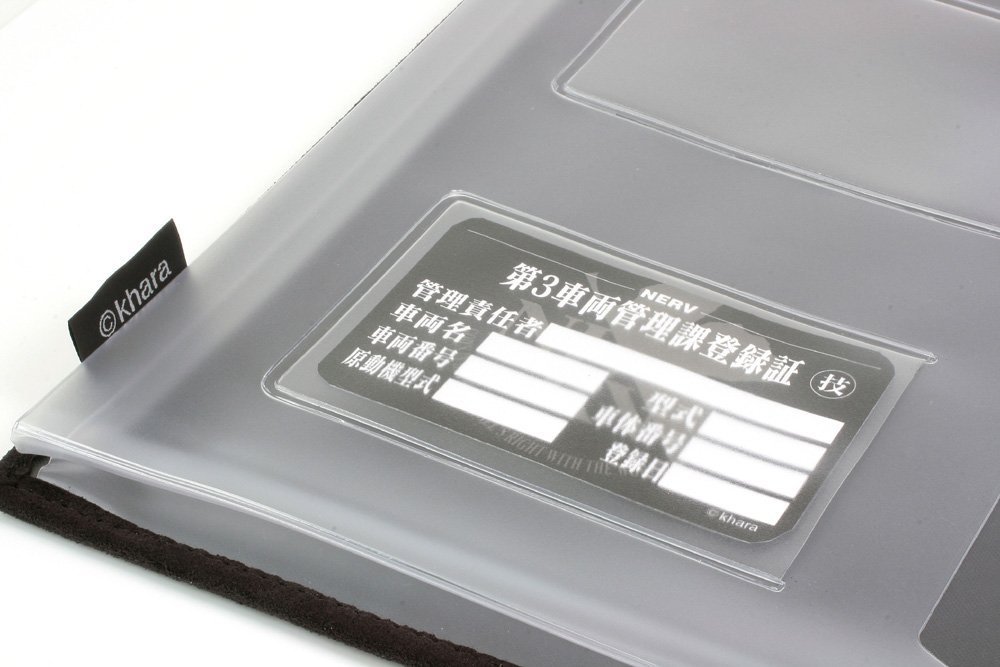 エヴァンゲリオン NERV ロゴマーク 車検証入れ GIGO ディルック エヴァンゲリオン NERV ロゴマーク 車検証入れ GIGO ディルック