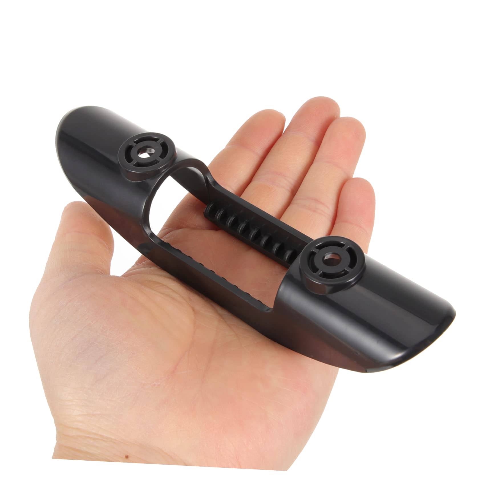 Toyvian Paddelschnalle Kajak Paddelhalter Clip Paddelklemme für Kanus Paddelklemme mit Schraube an Deck montierte Paddelklemme Stabiler Paddelclip Plastik Black