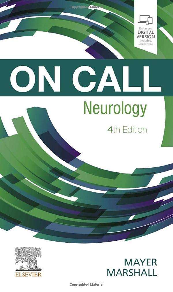 On Call Neurology: On Call Series, Marshall, Mayer 9780323546942 New,#