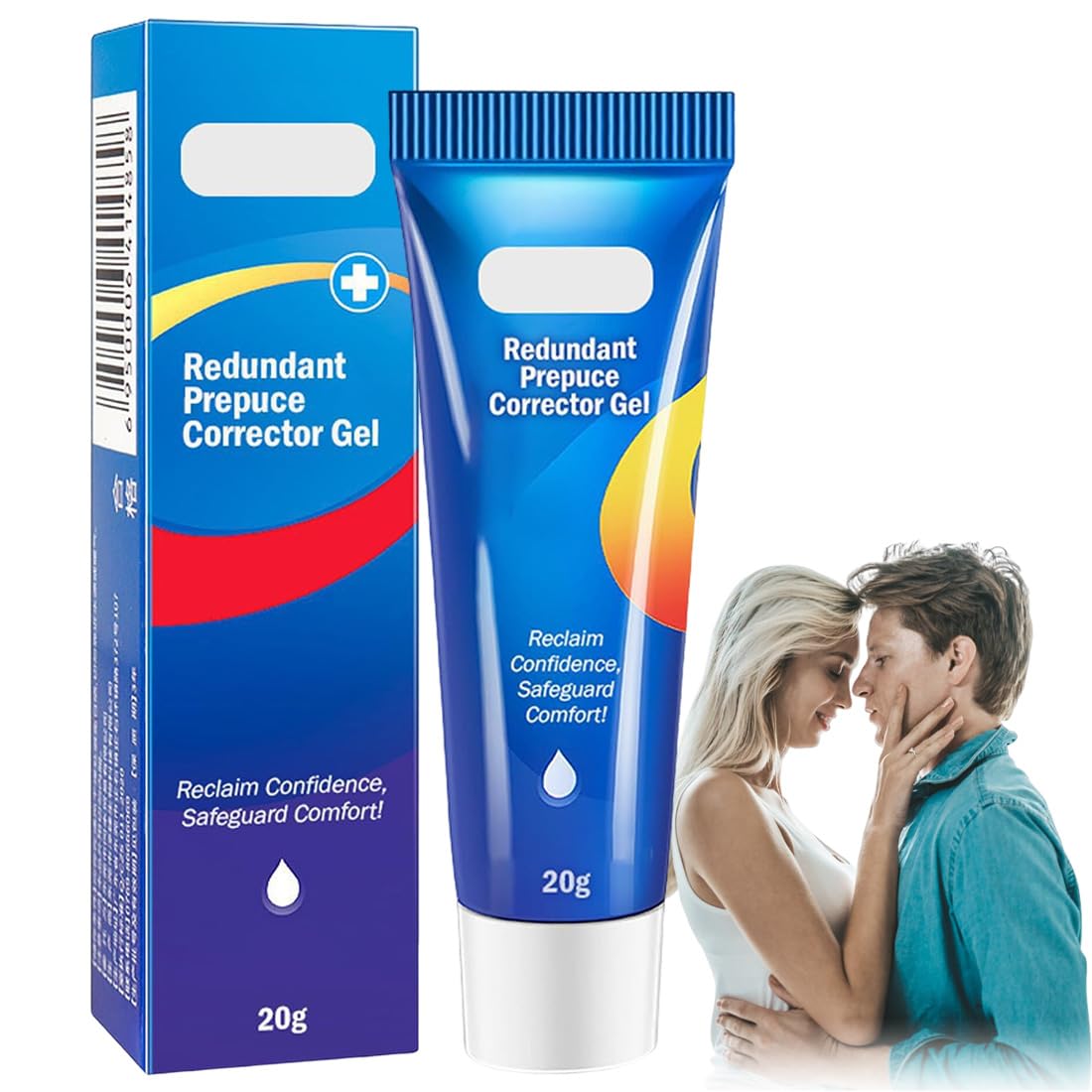 Gel Corrector de Fimosis,Gel Corrector para el Estrechamiento del Prepucio,Crema de Fimosis,Ingredientes Naturales,Hidratante,Rápido y Suave