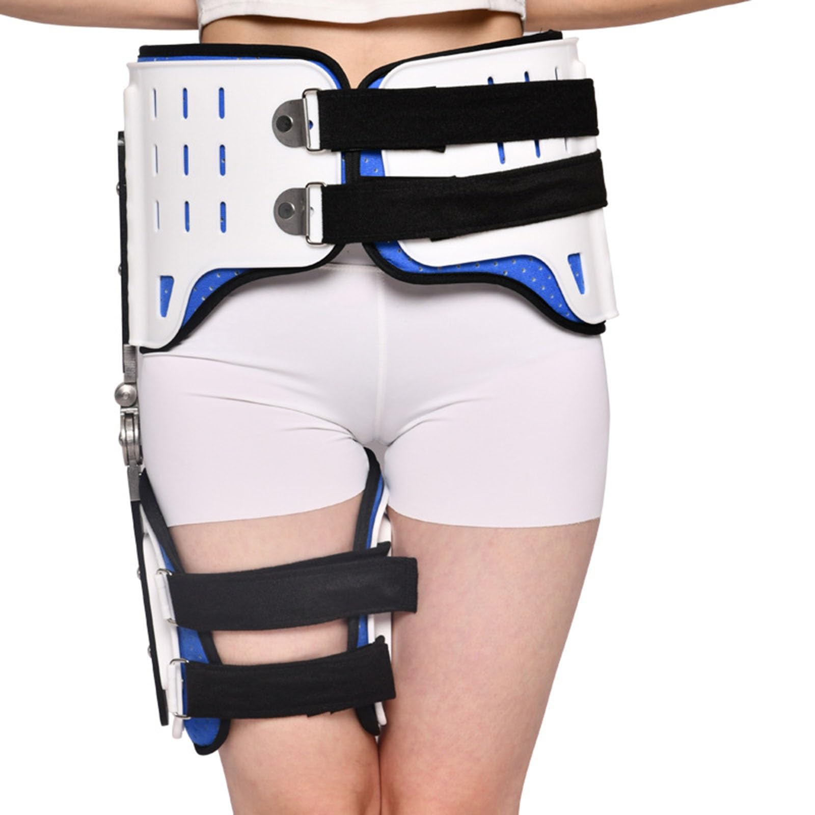 WDSOPK Abduction Hip Brace Hip Stabilizer Brace Joint Protection Fixation Device Hip Orthosis Support Brace for Joint Sciatica Pain Relief,A Right,A Left (B Right A)