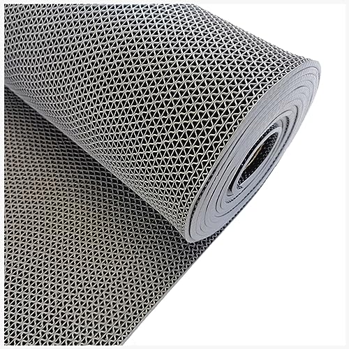 Tapis de sol antidérapant pour piscine et zones humides, grand tapis creux en caoutchouc pour protection contre les éclaboussures et projets de bricolage