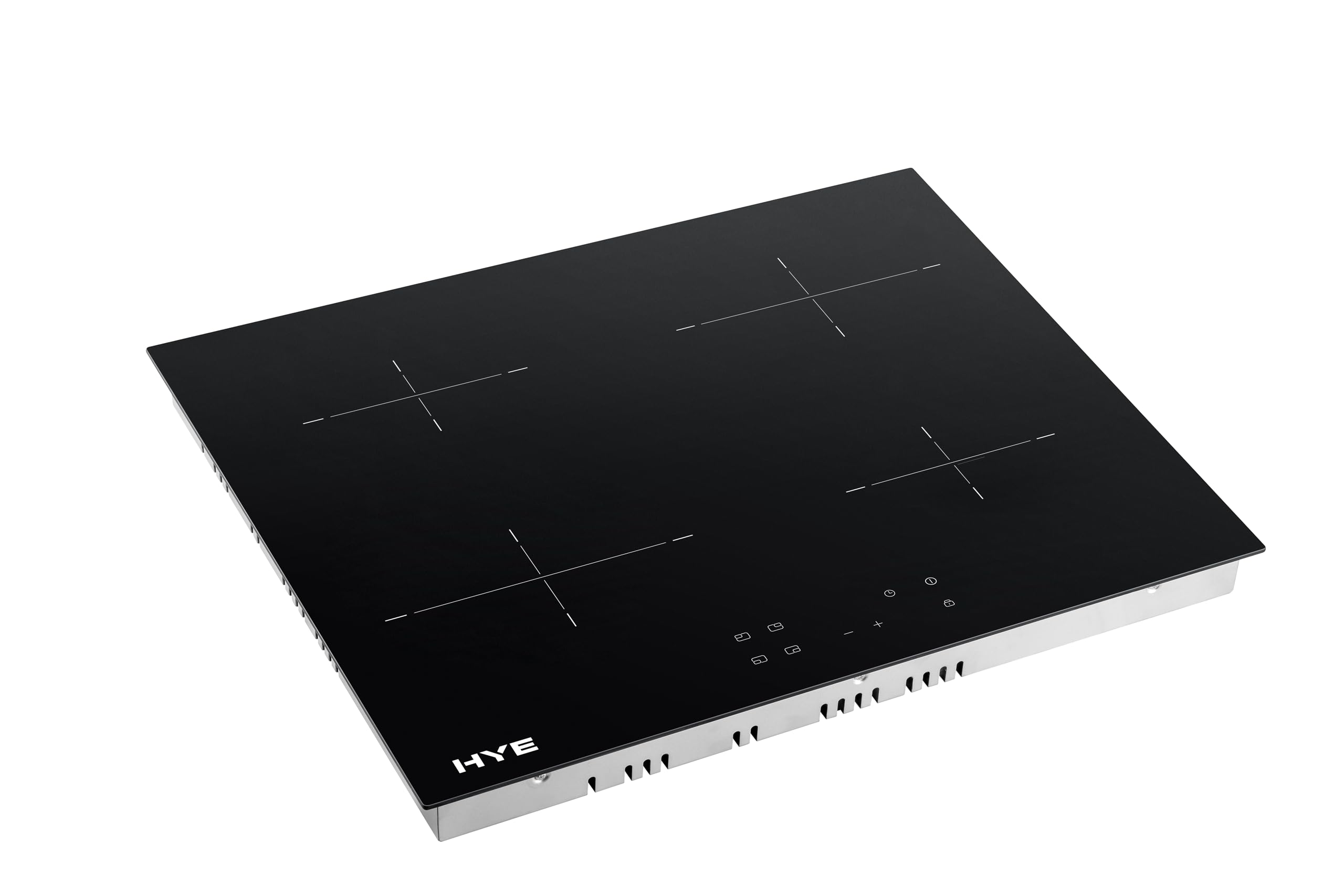 HYE Built In Electric Oven & Induction Hob - 60cm Electric Oven, 4 Zone Induction Hob, Simple & Intuitive Controls, Sleek Black Finish, Perfect For Modern Homes - C01BI60S22 — view 4