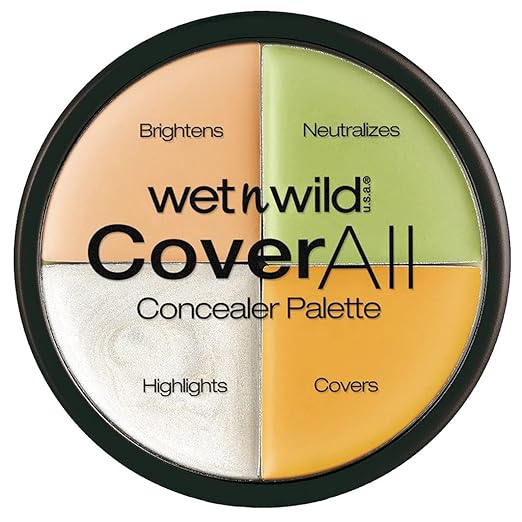 Wet n Wild Coverall Concealer Palette, Color Commentary, 6.5g – Complete Full Coverage for All Skin Types for Flawless Look at Rs. 275