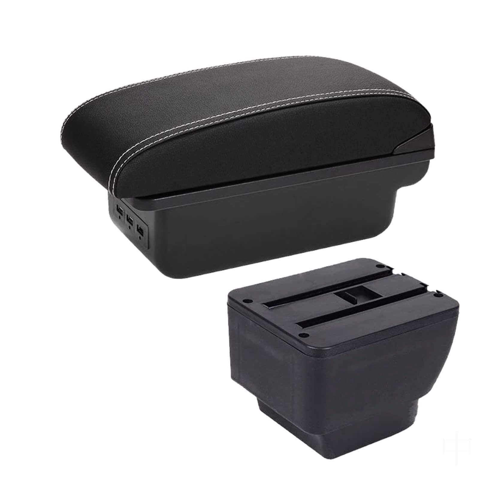 CBCLOPKLCU Centre Console For Mazda 2 For Demio Armrest For Box Retrofit Parts Storage For with USB