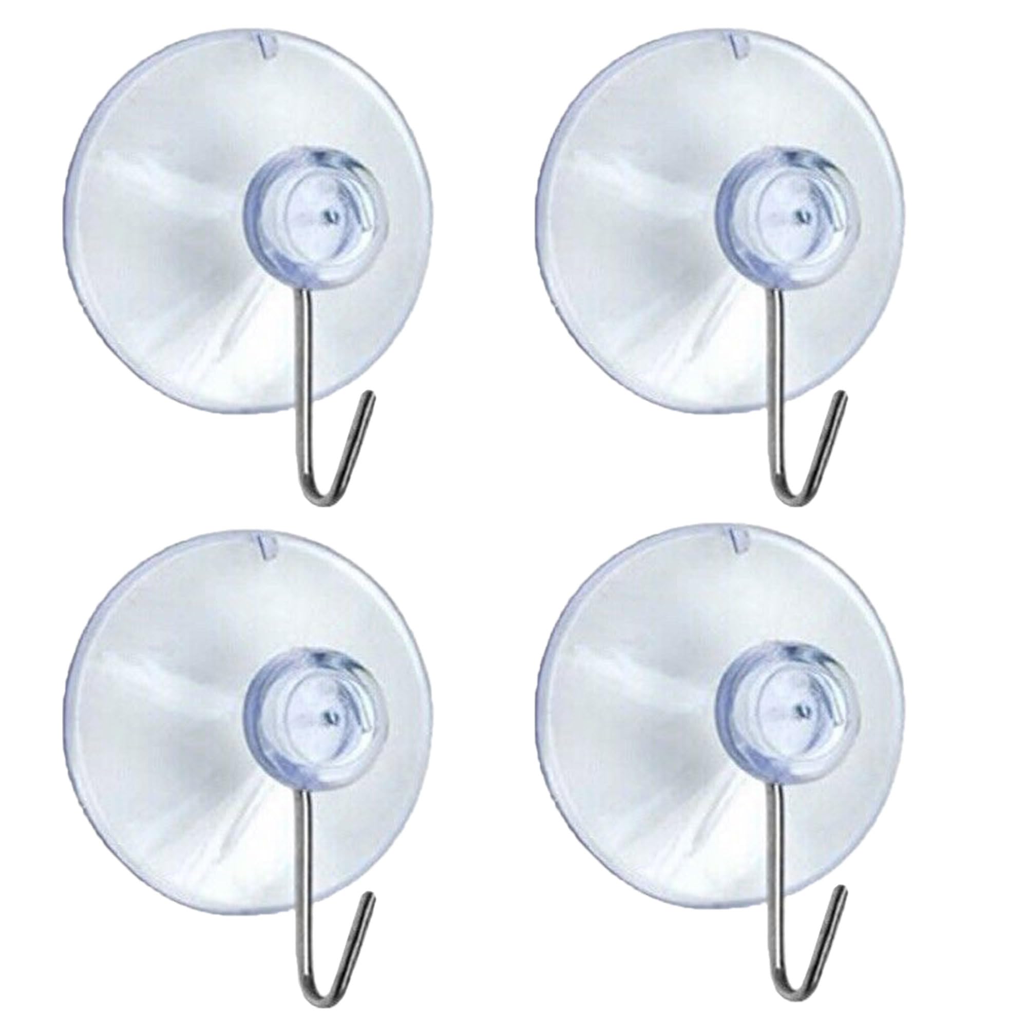 SHATCHI 24Pcs Heavy Duty Suction Hooks, 53mm, Multi-Purpose Reusable Suction Hooks for Kitchen Bathroom, Office - Image 3