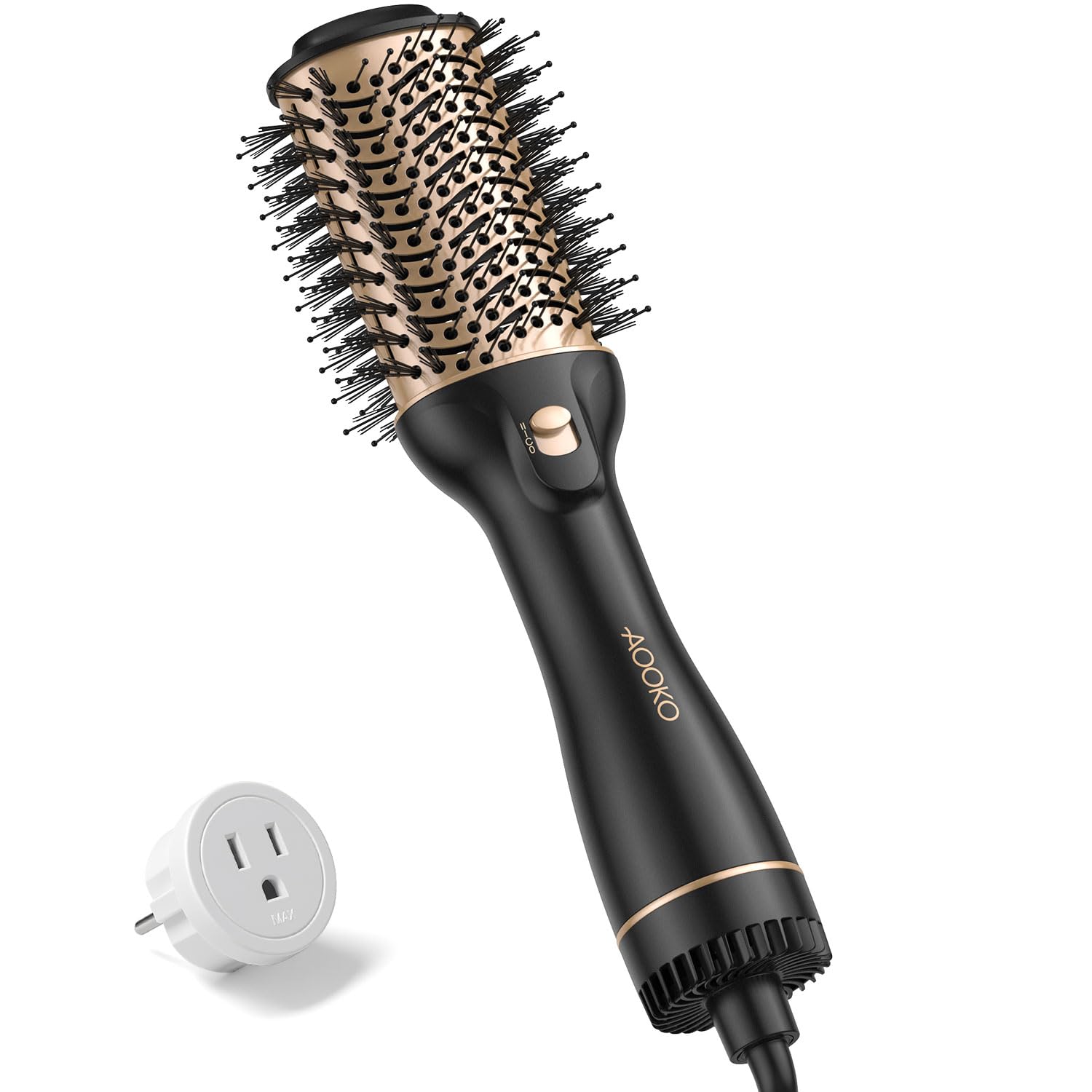 Amazon.com : Dual Voltage Hair Dryer Brush, Travel Blow Dryer