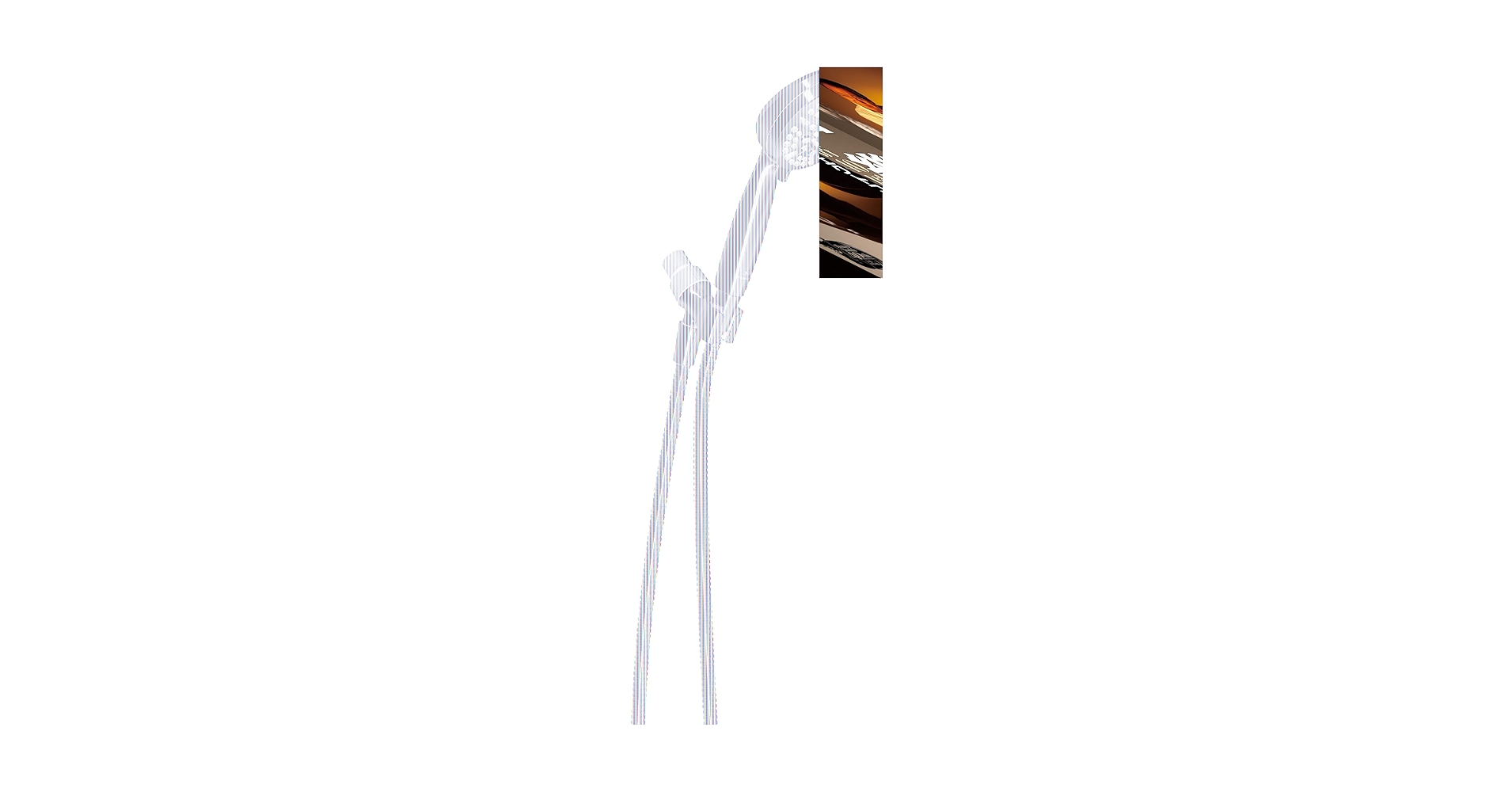 Delta Faucet 5-Setting Handheld Shower Head, Chrome Shower