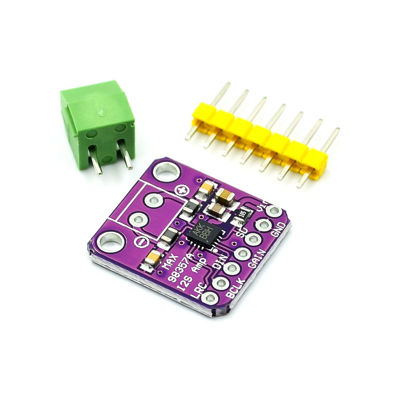 Max98357 I2S 3W Class D Amplifier Breakout Interface Dac Decoder Module Filterless Audio Board for R