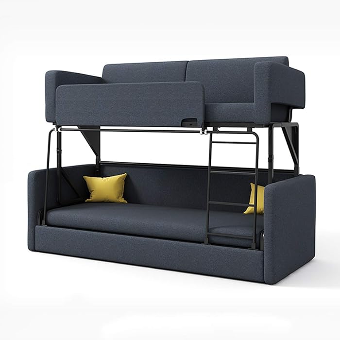 Buy NEW Upgrade 3Seat Foldable SofaBed,MultiFunction Upper And Lower