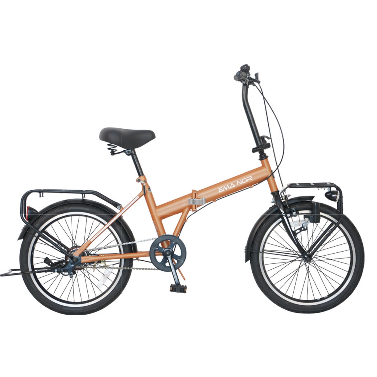 Amazon | CHACLE EMANOR 折りたたみ自転車 20インチ シングル 街乗り