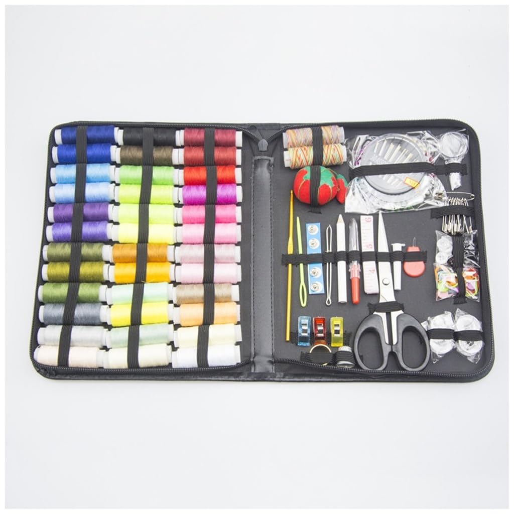 Kit de Costura Diario para el hogar, Caja de Costura, Herramientas de Costura combinadas, Juego de 183 Piezas