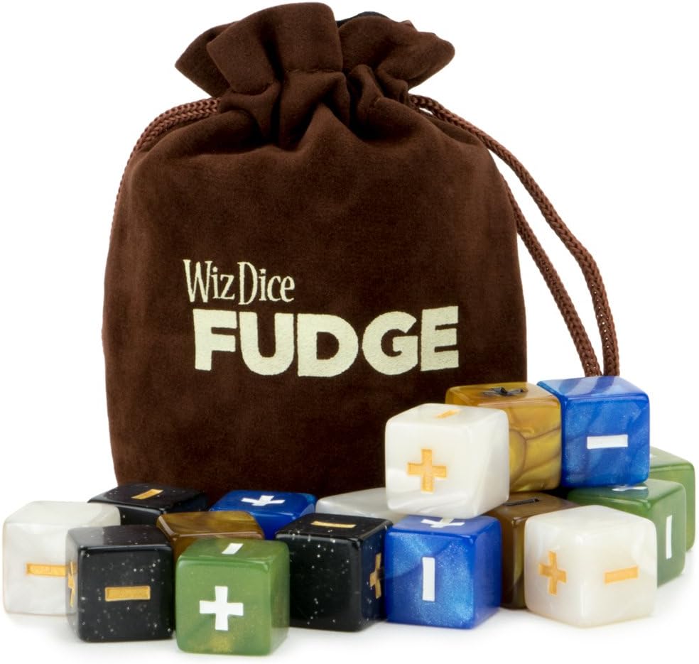 20 Fudge Dice GM Starter Pack Terrestrial 5 Sets of 4