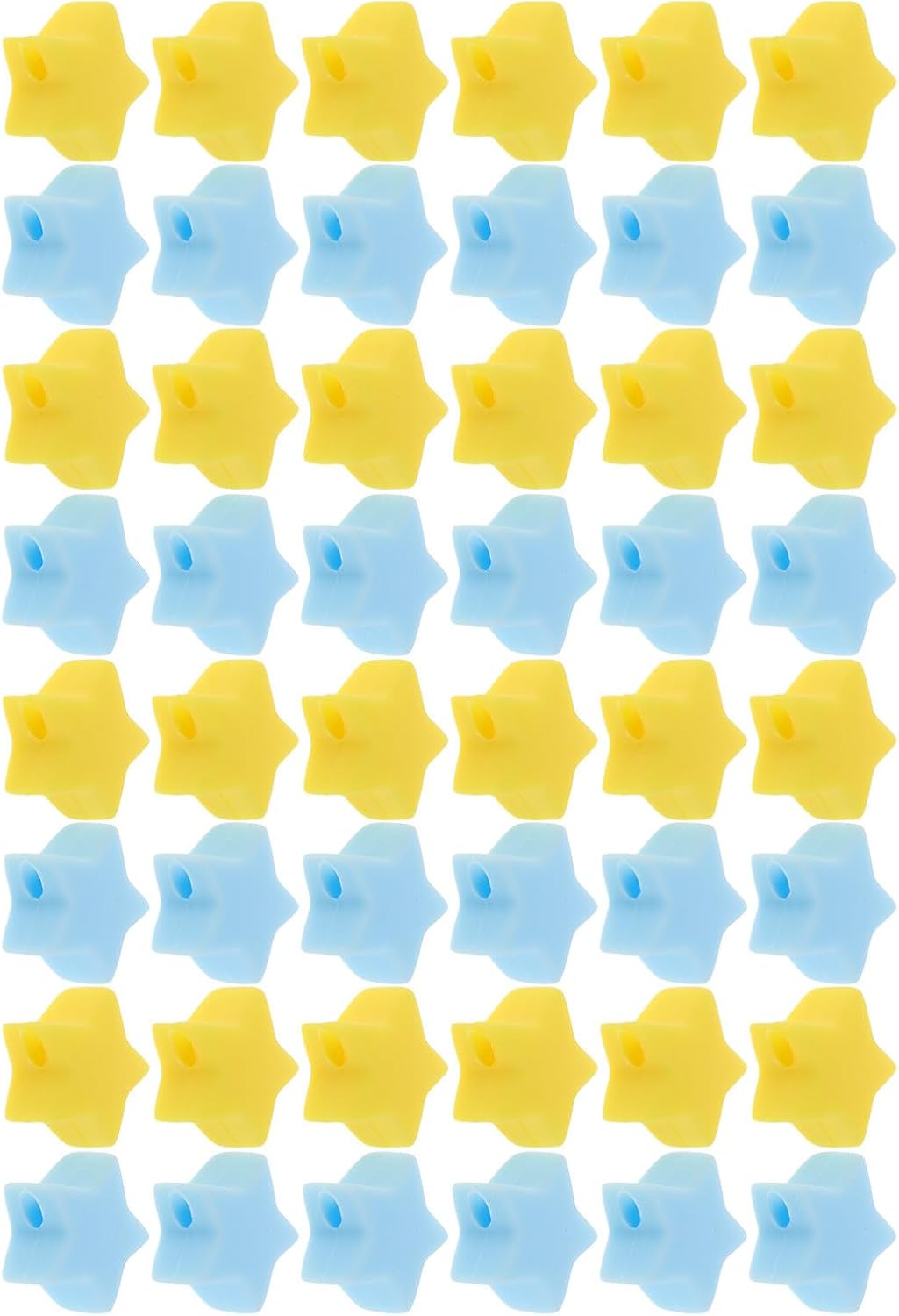 100pcs Star Knitting Needle Point Protectors for Beginners, Silicone