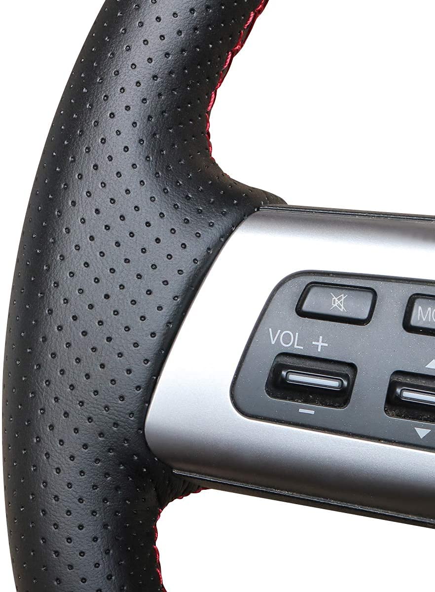 Funda de Volante de Cuero Genuino Cosida a Mano para Mazda MX-5 2016 2017 2018 2019. Interiores automotrices. Funda para Volante.