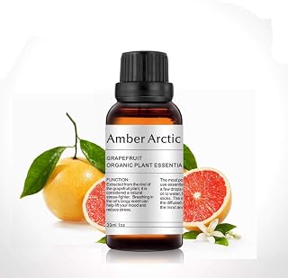 Grapefruit Essential Oil 100% Pure Natural Undiluted, Therapeutic Grade Grapefruit oil for Aromatherapy, Relax, Skin Care, Spa - 30ml/1oz