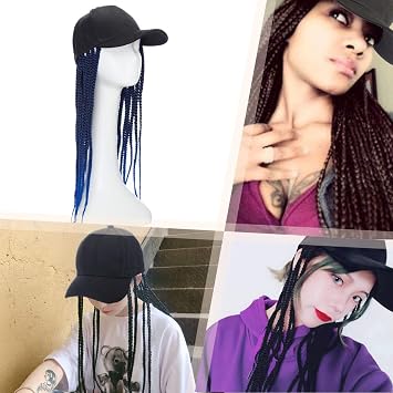 Hairro Baseball Cap with Long Hair 