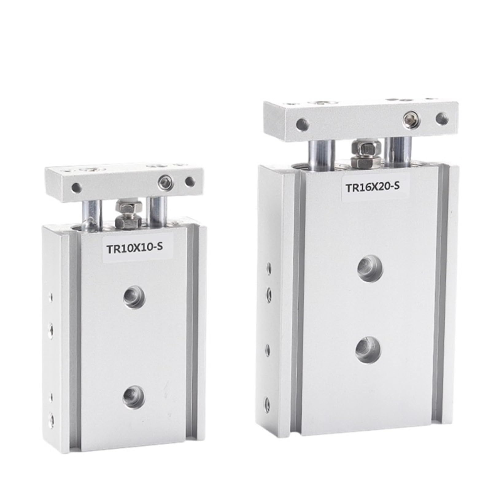 Cylindre pneumatique double tige TR32 à haute rigidité mécanique 70mm