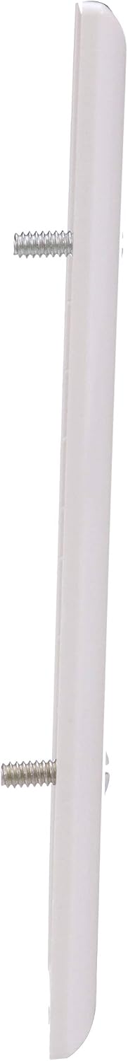 Eaton PJ724W Mid-Size Polycarbonate 1-Gang Power Outlet Wallplate, White