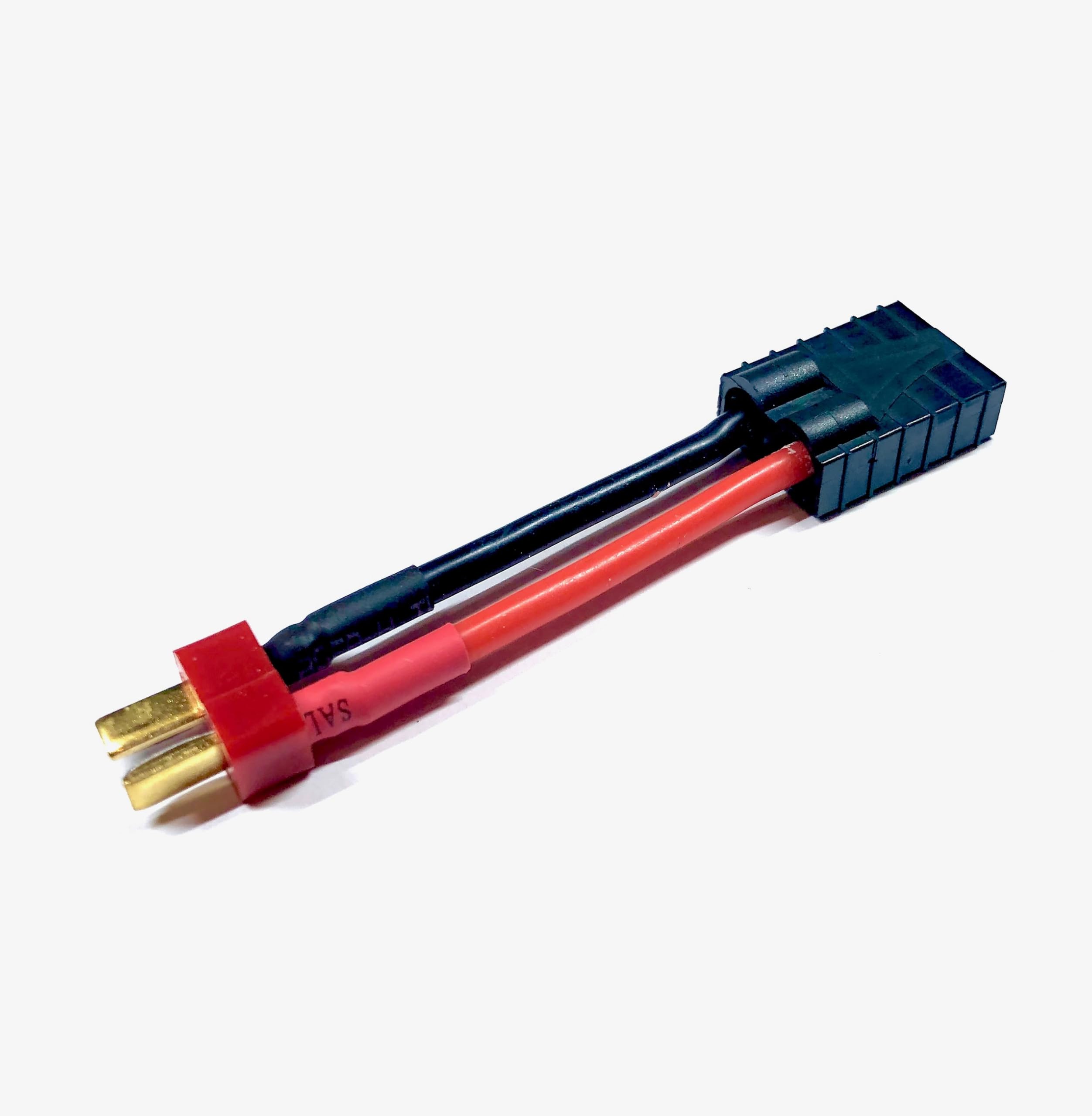 2 x stuks premium adapter TRX compatibele bus vrouwelijk naar T-Dean stekker mannelijke gouden stekker ompolingsbestendig voor Lipo accu adapterkabel 12AWG kabel modelbouw copter