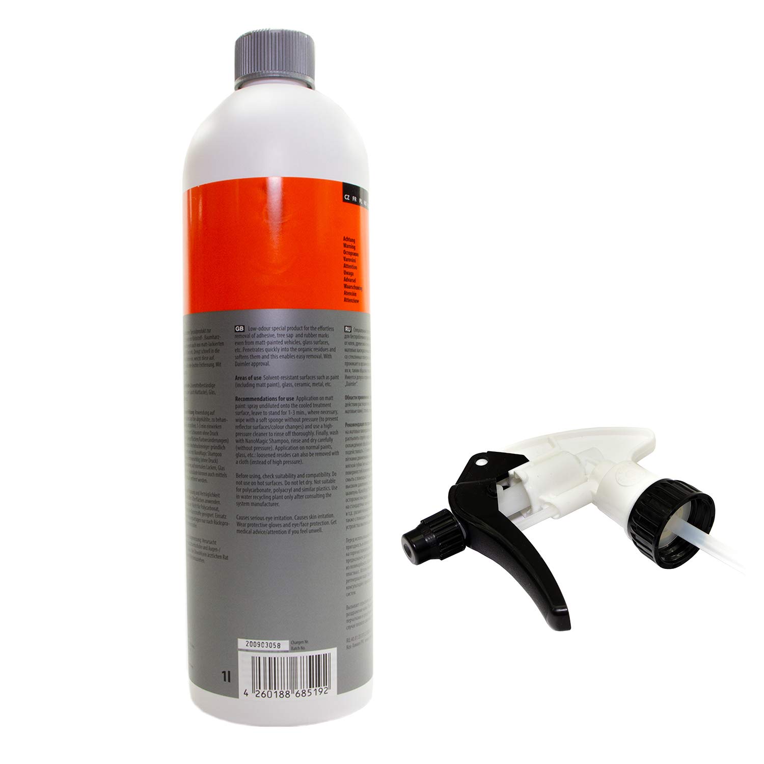 Klebstoffentferner Klebstoff Entferner Eulex M Eum Koch Chemie 1 Liter + Sprühkopf