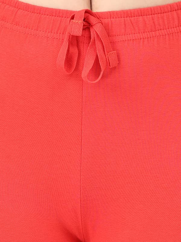 Image of Robinbosky Cotton Churidhar Leggings for Women - Stylish, Stretchable & Flattering Fit for All-Day Comfort