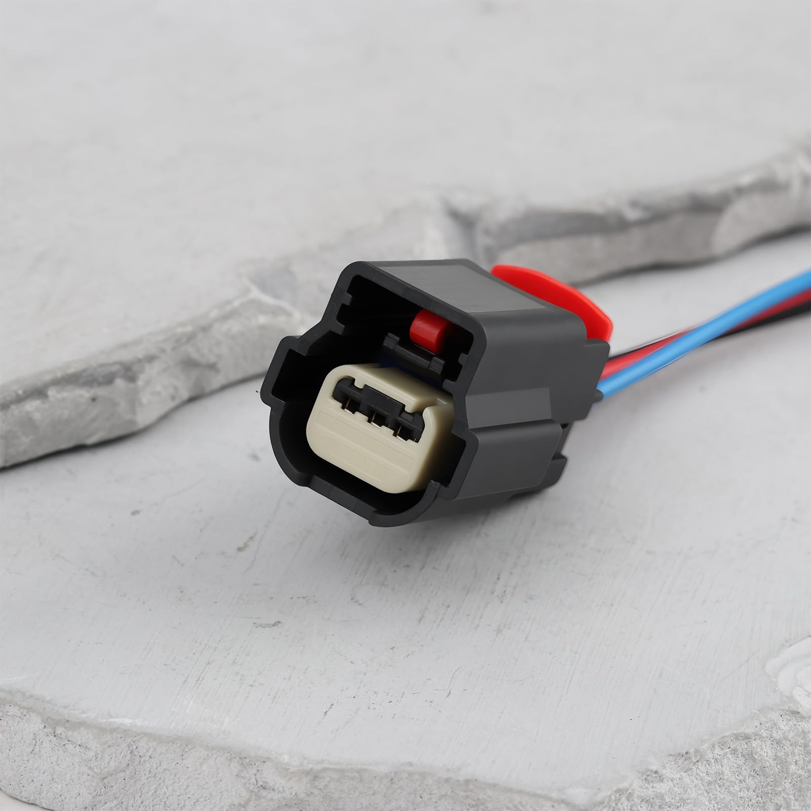 ECSiNG 2 szt. Samochodowe 3-pinowe złącze wiązki czujnika parkowania 31404-3110 kompatybilne z Ford Explorer 2011-2019