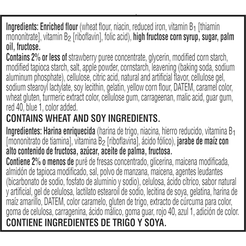 Image of Pop-Tarts Baked Pastry Bites, Kids Snacks, School Lunch, Frosted Strawberry (5 Boxes, 25 Pouches)
