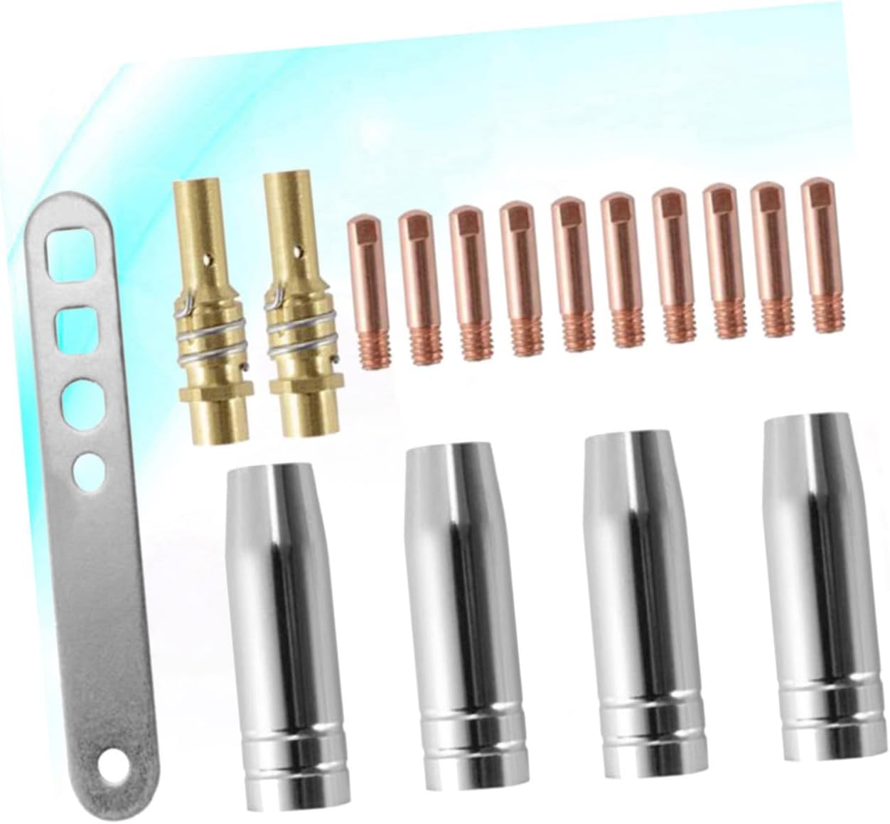 Alipis 1 Set Gas Shielded Welding Torch Handle Gas Torch Accessories Kit Nozzle Welder Welding Torch Stubby Electric Welding Accessories Welding Gas Welding Torch for 15ak