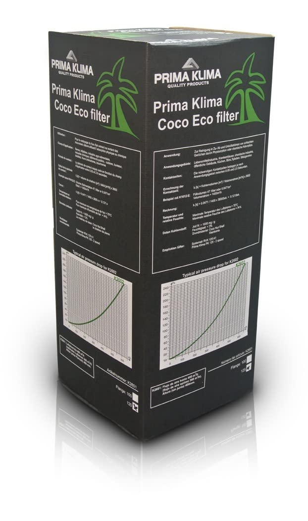 Prima Klima Filtro Anti Odori Carbone Eco Line K2601 360/480 m³/h (125mm)