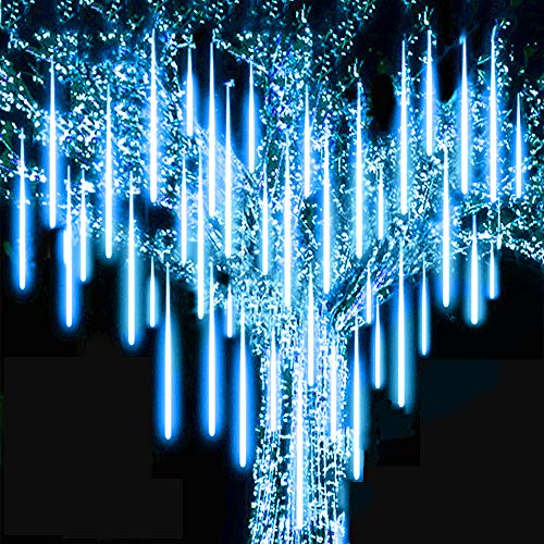Roytong Waterproof Cascading LED Meteor Shower Rain Lights Outdoor for Holiday Party Wedding