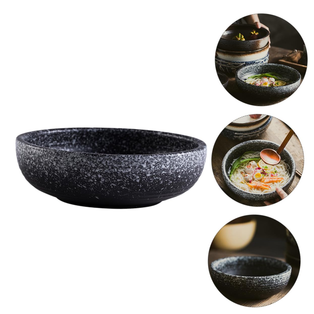 Ipetboom Klassischen Stil Japanische Keramikschüssel für Suppen und Nudeln